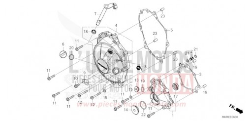 PANNEAU CARTER-MOTEUR D. CBR1000SPR de 2024